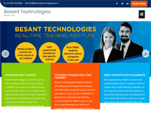 Tablet Screenshot of besanttech.com